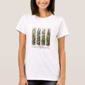 Alles wat mooi is in zijn tijd is botanisch t-shirt (Voorkant)