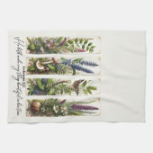 Alles wat mooi is in zijn tijd is botanisch theedoek (Horizontaal)