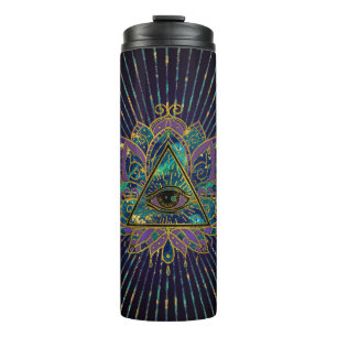 Alles wat Mystic Eye ziet in Lotus Flower Thermosbeker