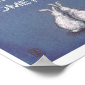 Alles wat nodig is Enigszins Poster Afdrukken Blau (Hoek)