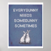 Alles wat nodig is Enigszins Poster Afdrukken Blau (Voorkant)