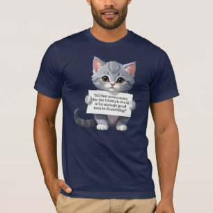Alles wat nodig is voor de overwinning van het kwa t-shirt