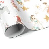 Alles wat Nutkraker met kerstwit is Cadeaupapier (Rol Hoek)