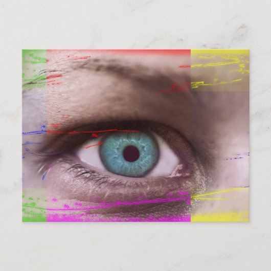 Alles wat oog ziet briefkaart (Voorkant)