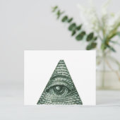 Alles wat oog ziet briefkaart (Staand voorkant)