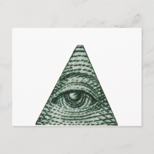 Alles wat oog ziet briefkaart (Voorkant)