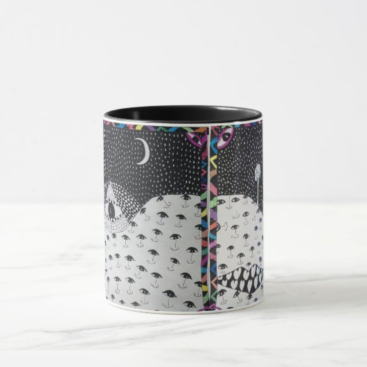 Alles wat oog ziet mok (Midden)