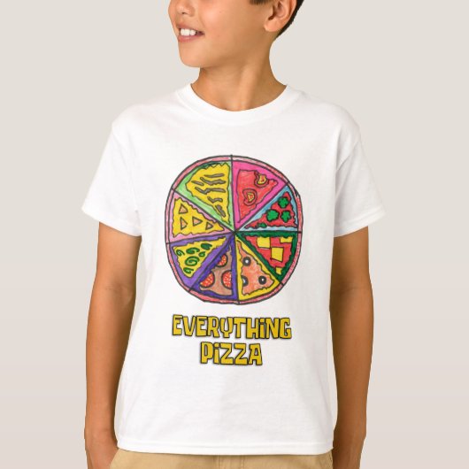 Alles wat Pizza Art doet, van Kareem T-Shirt (Voorkant)