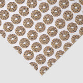 Alles wat Poppy Sesame Seed Bagel Breakfast Food Tissuepapier (Detail)