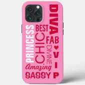 Alles wat prinses... Case-Mate iPhone case (Achterkant)