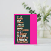 Alles wat u nodig hebt briefkaart (Staand voorkant)