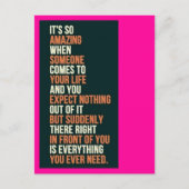 Alles wat u nodig hebt briefkaart (Voorkant)