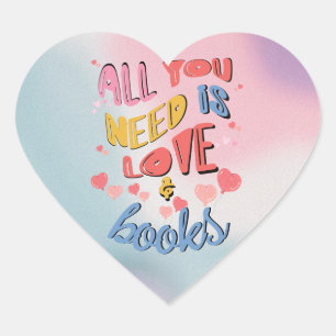 Alles wat u nodig hebt is de Sticker van Liefde & 