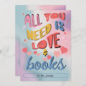 Alles wat u nodig hebt is de uitnodiging van de Va (Voorkant / Achterkant)