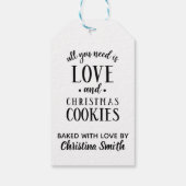 ALLES WAT U NODIG HEBT, IS EEN LIEFJE EN EEN kerst Cadeaulabel (Achterkant)