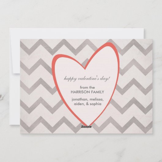 Alles wat u nodig hebt is een Valentijnsdag-liefde Feestdagenkaart (Achterkant)