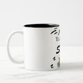 Alles wat u nodig hebt is Slaap Funny Quottes Mok (Links)