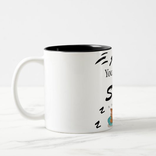 Alles wat u nodig hebt is Slaap Funny Quottes Mok (Links)