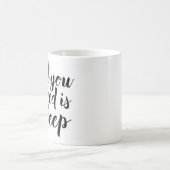 Alles wat u nodig hebt, is slapen koffiemok (Center)