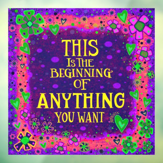 Alles wat u nodig hebt voor 'inspiratie'-vensters raamsticker (Vel 3)