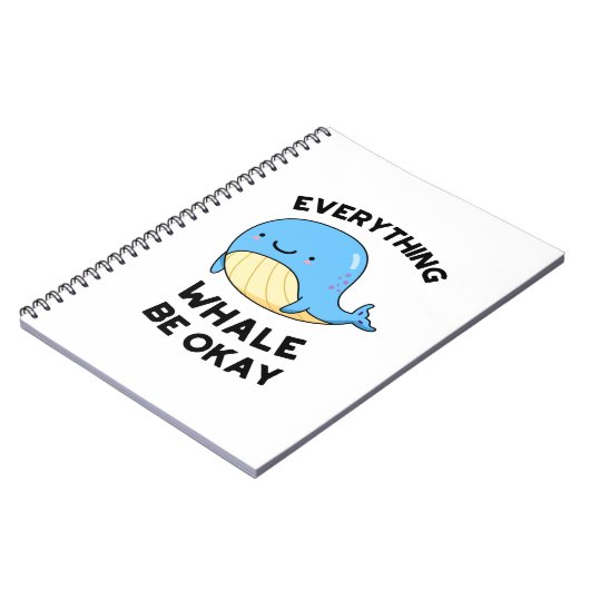 Alles wat walvis is goed notitieboek (Linkerzijde)