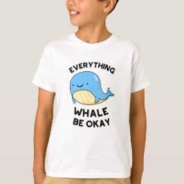 Alles wat walvis is goed t-shirt
