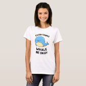 Alles wat walvis is goed t-shirt (Voorkant volledig)