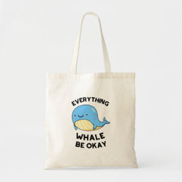 Alles wat walvis is goed tote bag