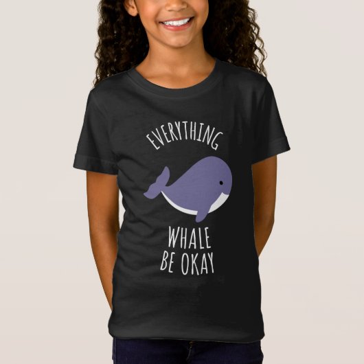 Alles wat walvis is oké t-shirt (Voorkant)