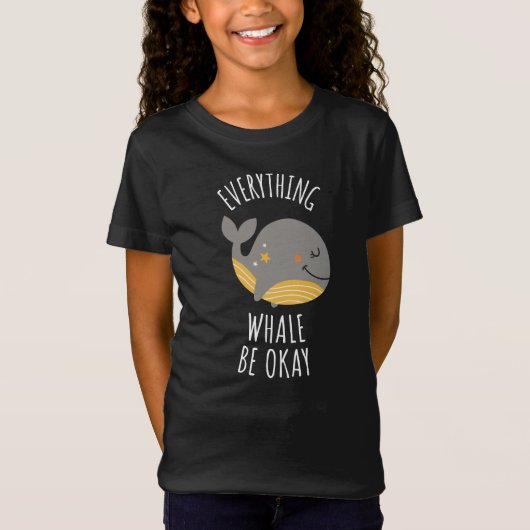 Alles wat walvis is oké t-shirt (Voorkant)