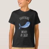 Alles wat walvis is oké t-shirt (Voorkant)