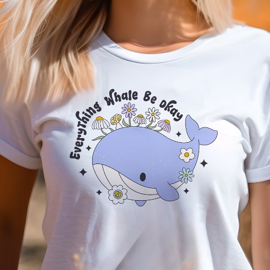 Alles wat walvis is oké Tri-Blend shirt