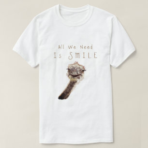 Alles wat we nodig hebben is glimlach - Happy Ostr T-shirt