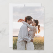 Alles wat we nodig hebben is Liefde & Beach Bruilo Aankondiging (Achterkant)