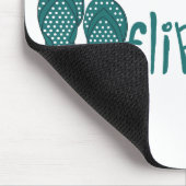 Alles wat we nodig hebben is liefde en Teenslipper Muismat (Hoek)