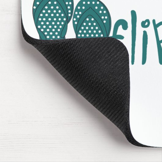 Alles wat we nodig hebben is liefde en Teenslipper Muismat (Hoek)