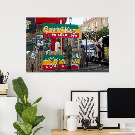 Alles wat we nodig hebben is liefde: Notting Hill  Poster (Thuiskantoor)