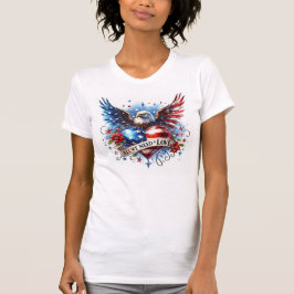 Alles wat we nodig hebben is liefde Patriottische  T-shirt