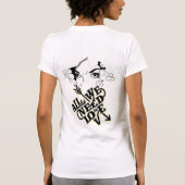 Alles wat we nodig hebben is liefde t-shirt (Achterkant)