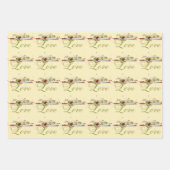 Alles wat we nodig hebben is Love Wedding Inpakpapier Vel (Voorkant)