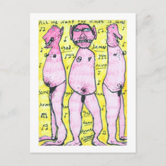 Alles wat we willen voor Kerstmis Feestdagenkaart