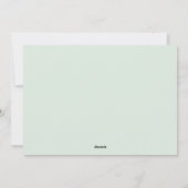 Alles wat we willen voor Kerstmis is uw zwangersch Feestdagenkaart (Achterkant)