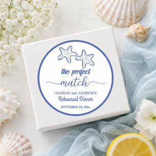 Alles wat we zien is Liefde Zeester Oefenavond Fav Ronde Sticker