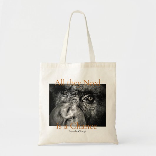 Alles wat ze nodig hebben is een kans tote bag (Voorkant)