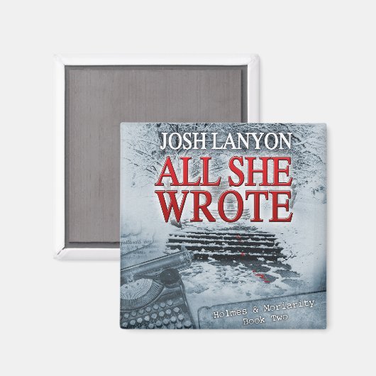 Alles wat ze schreef magneet (Voorkant / Achterkant)