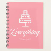 Alles Wedding Planner Elegant taartontwerp (Voorkant)