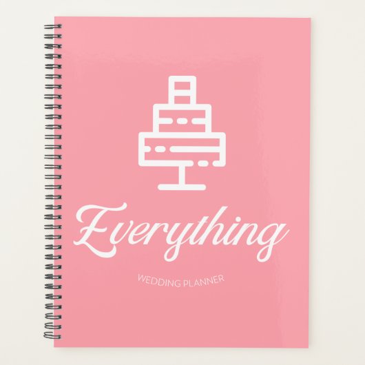 Alles Wedding Planner Elegant taartontwerp (Voorkant)