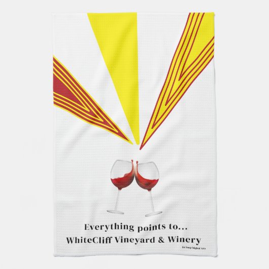 Alles wijst op... Keukenhanddoeken (Verticaal)