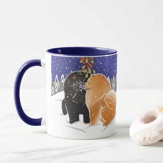 ALLES WIL IK VOOR XMAS - Mok-kies stijl van de KNO Mok (Met donut)
