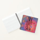 Alles zal goed Inspirerend plezier Notitieboek (Binnen)